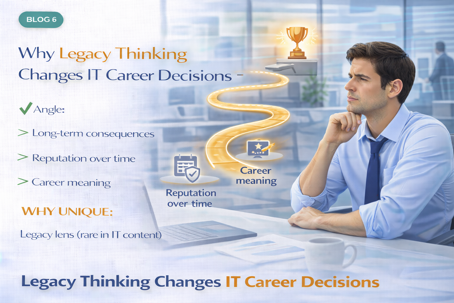 How legacy thinking changes IT career decisions
