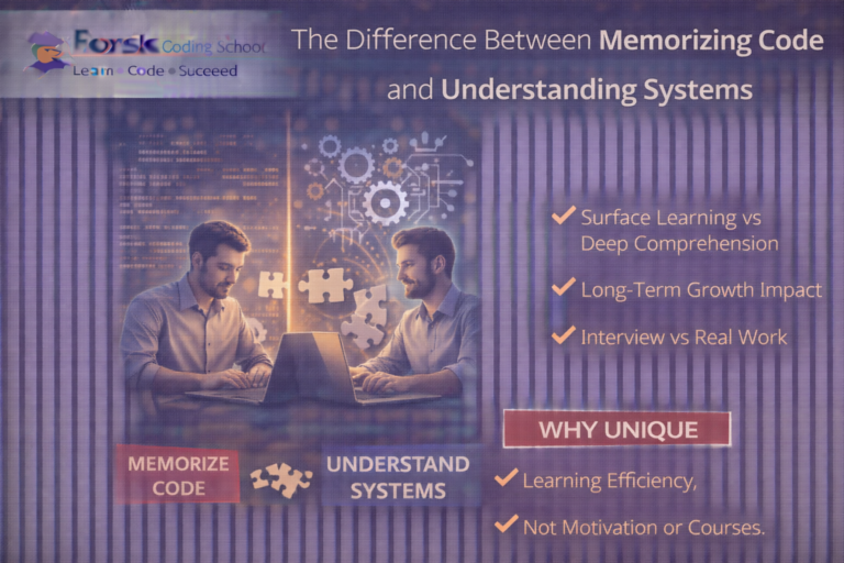 Difference between memorizing code and understanding systems in software engineering