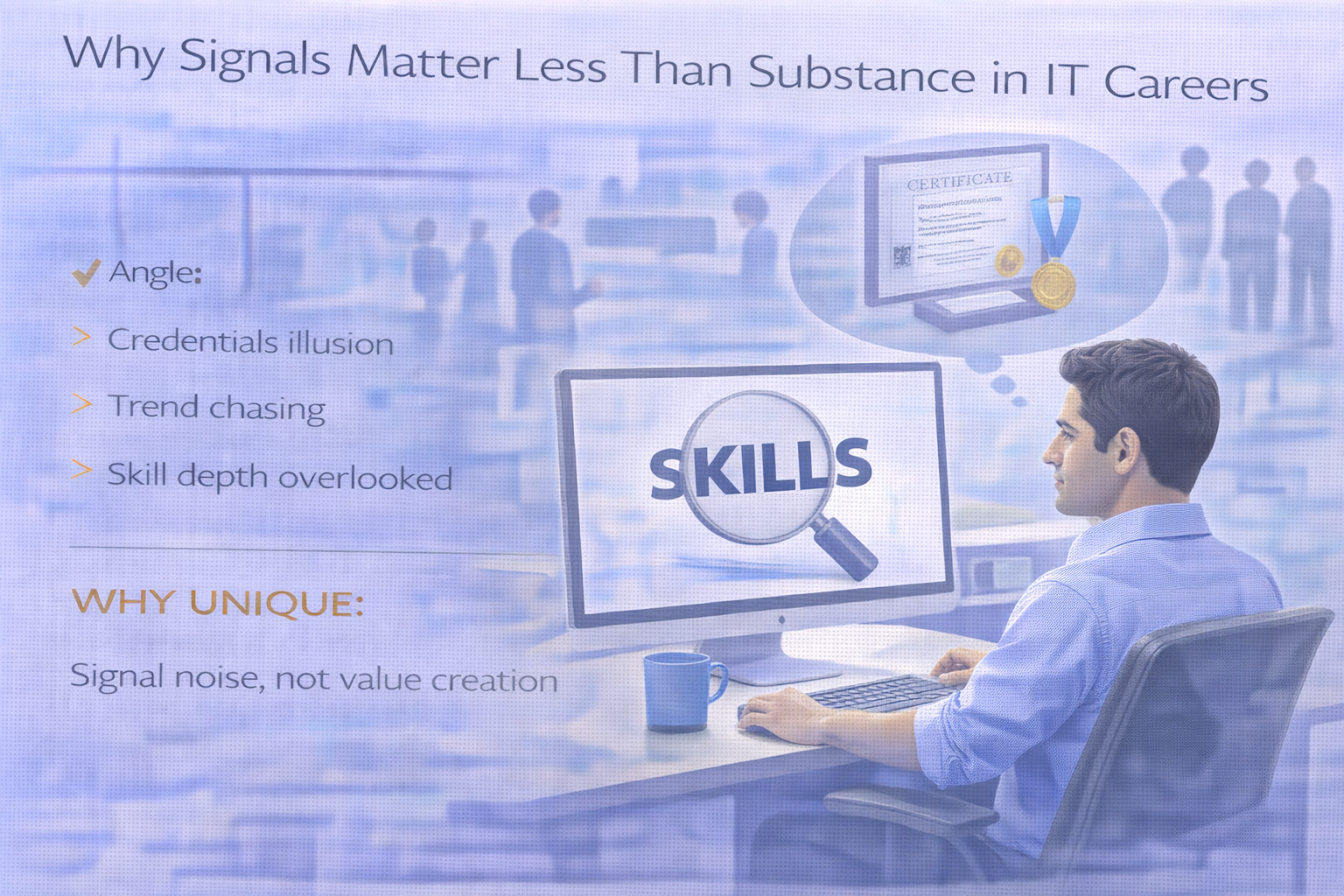 How misleading feedback can quietly delay long-term IT career growth