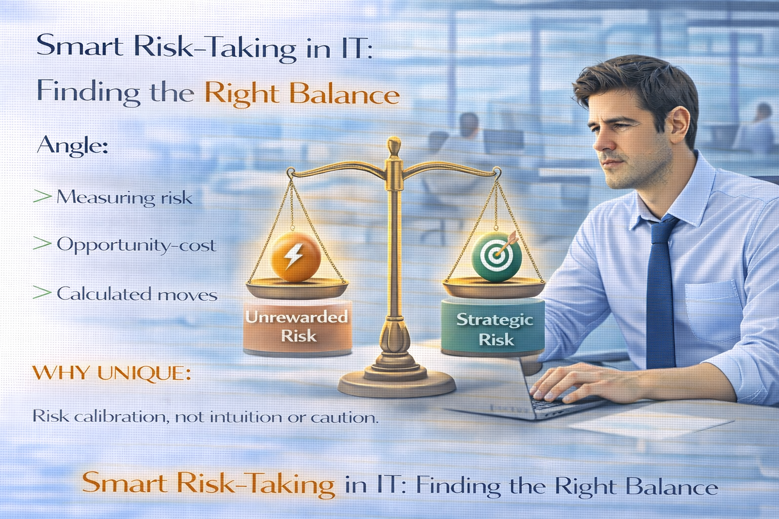 How IT professionals reduce career risk without slowing growth