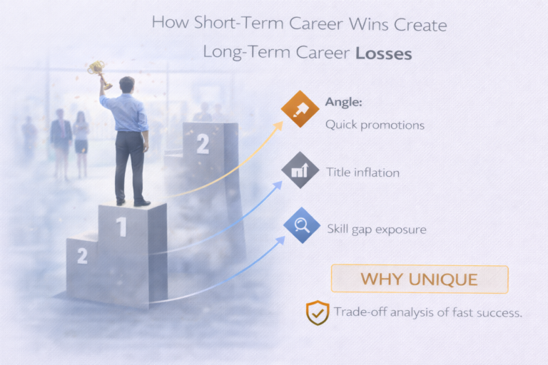 How short-term career wins can create long-term career losses in IT professionals