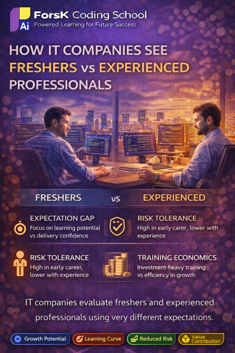 How IT Companies See Freshers vs Experienced Professionals