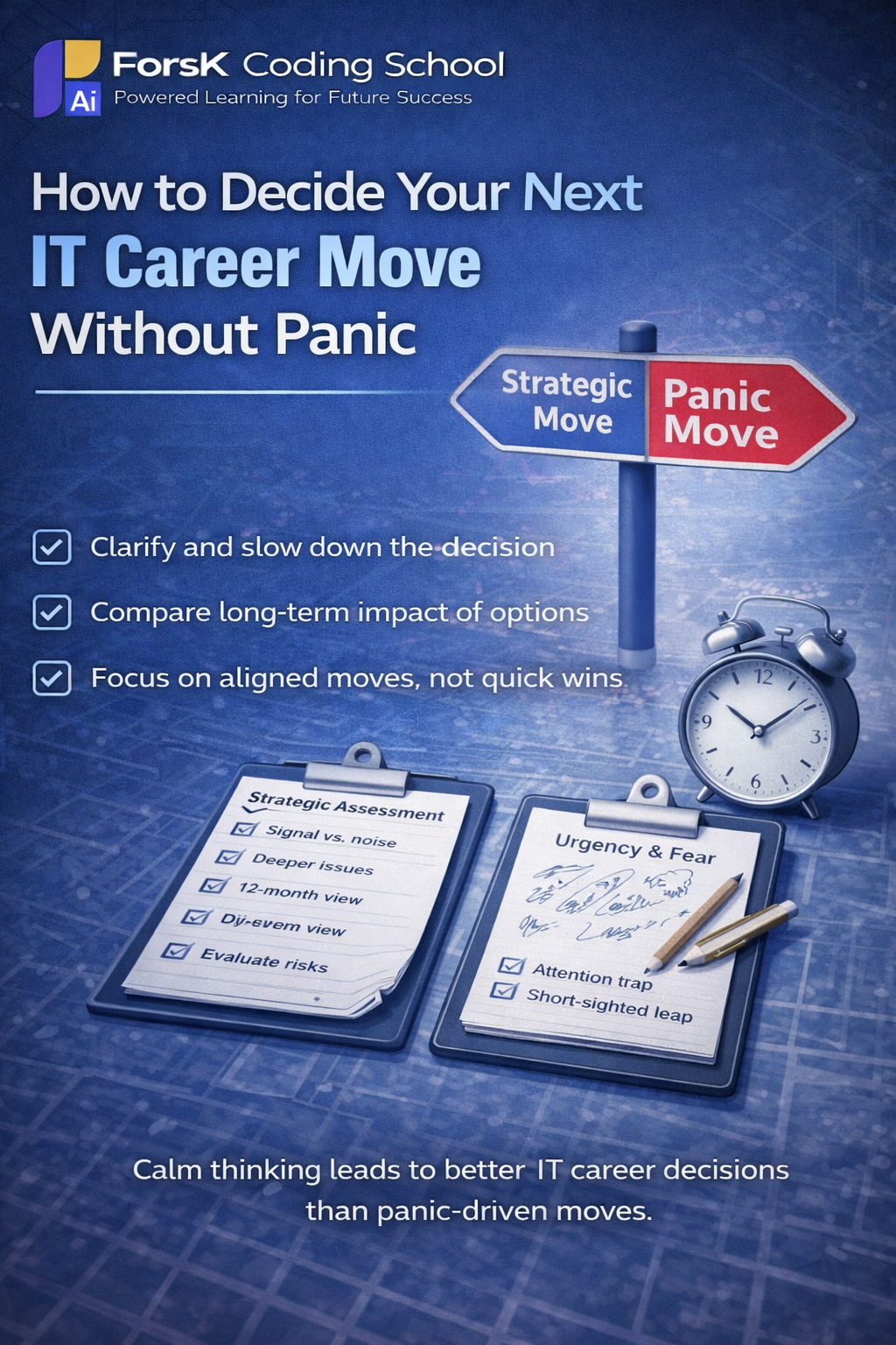 How to Decide Your Next IT Career Move Without Panic