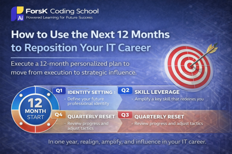 How to Use the Next 12 Months to Reposition Your IT Career