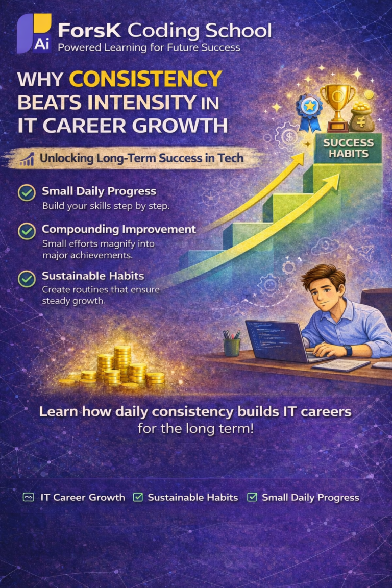 Why Consistency Beats Intensity in IT Career Growth