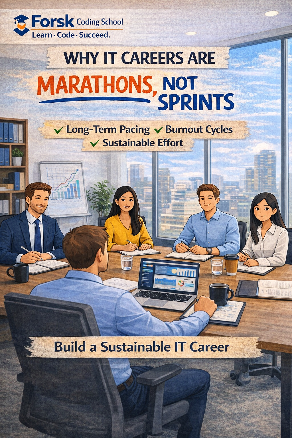 Why IT Careers Are Marathons Not Sprints – Sustainable Growth and Burnout Prevention