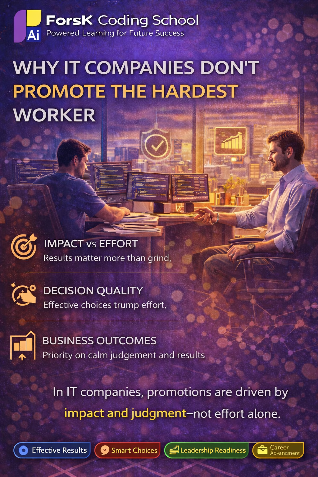 Why IT Companies Don’t Promote the Hardest Worker