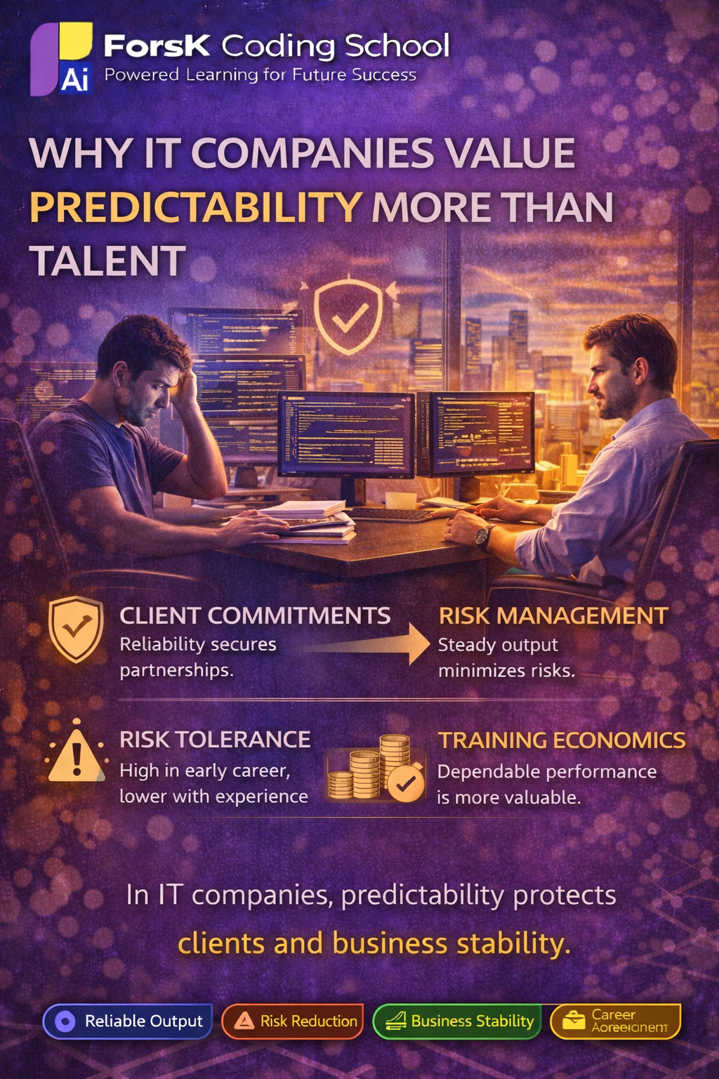 Why IT Companies Value Predictability More Than Talent