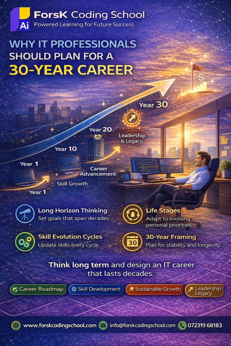Why IT Professionals Should Plan for a 30-Year Career