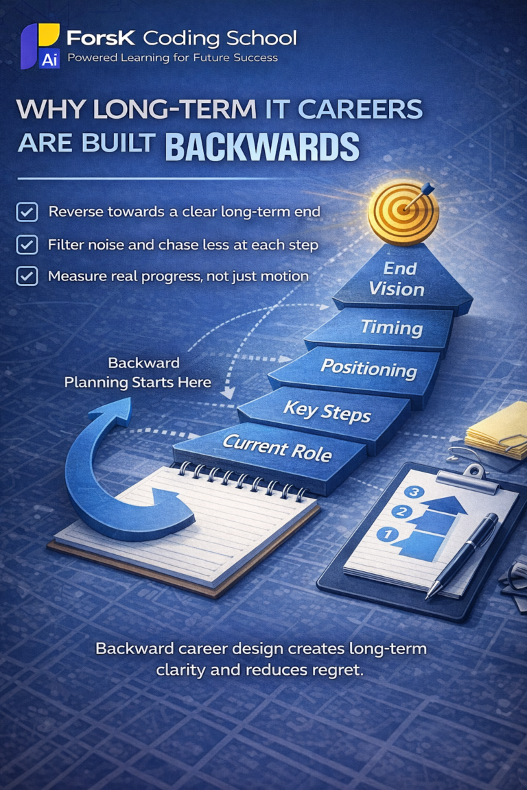 Why Long-Term IT Careers Are Built Backwards
