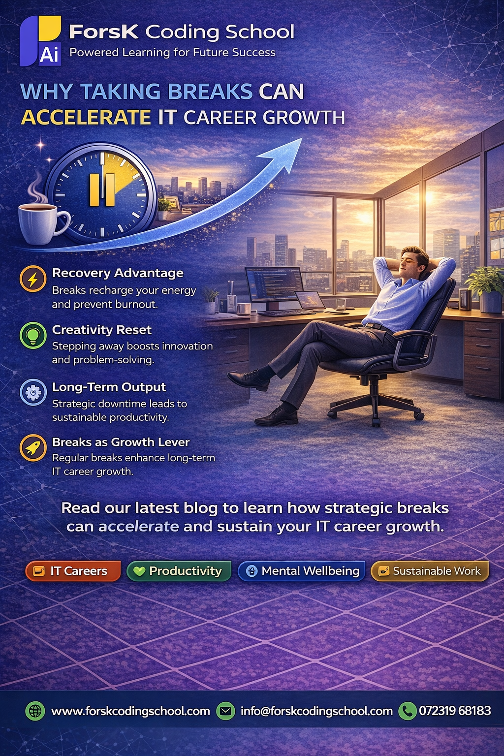 Why Taking Breaks Can Accelerate IT Career Growth