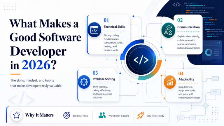 skills required to become a good software developer in 2026