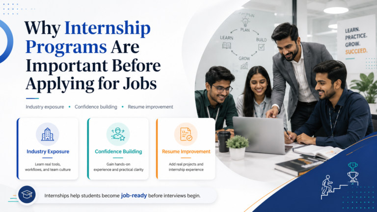 importance of internship programs before applying for jobs