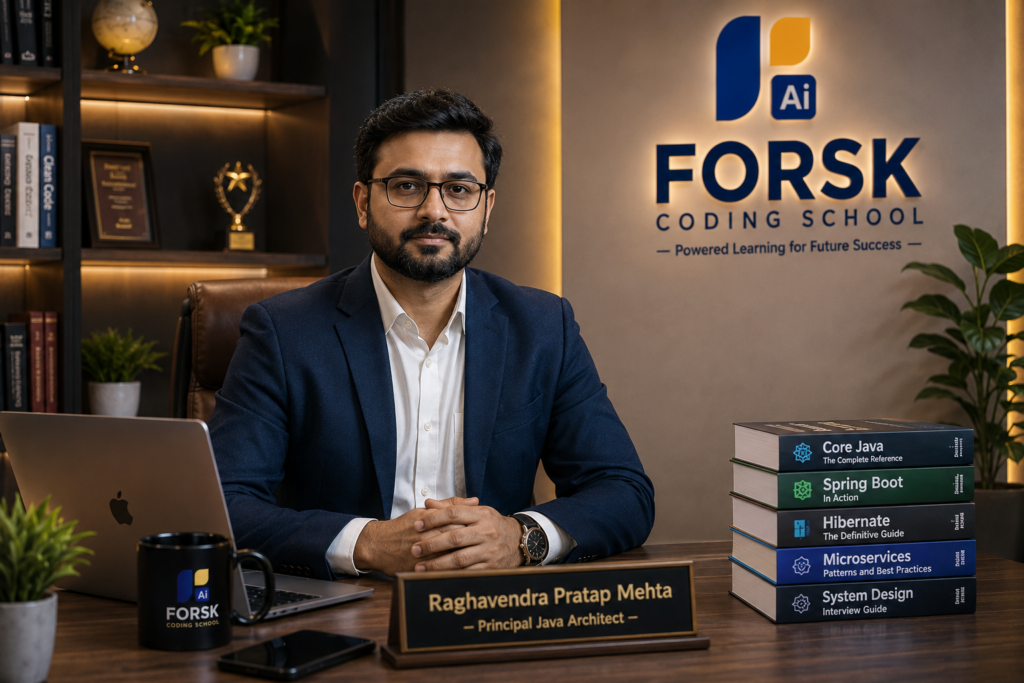 Raghavendra Pratap Mehta Java Full Stack trainer at Forsk Coding School Jaipur